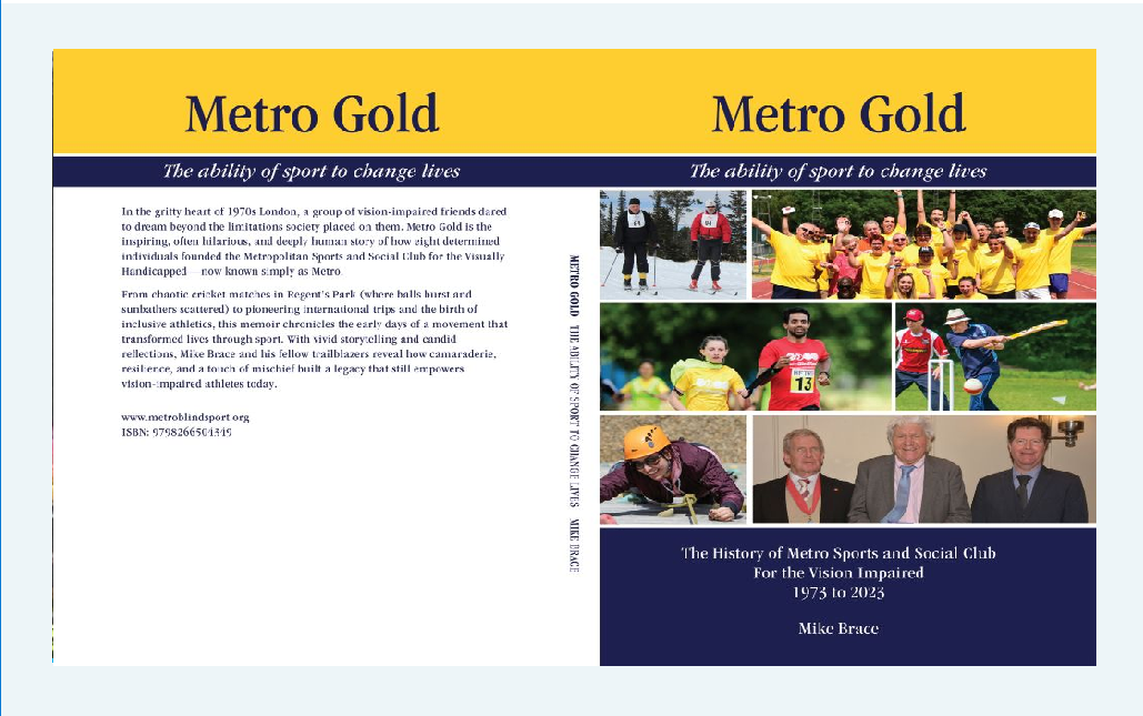 Book cover of Mike's book: Metro Gold